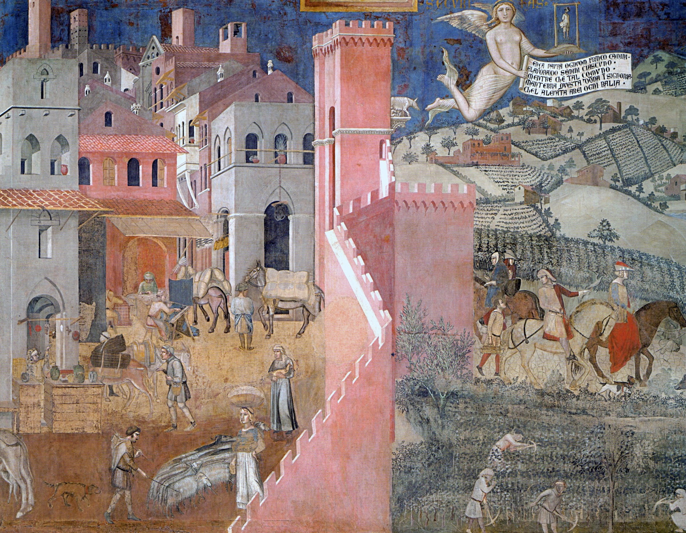 Buon governo. Palazzo Comunale, Siena